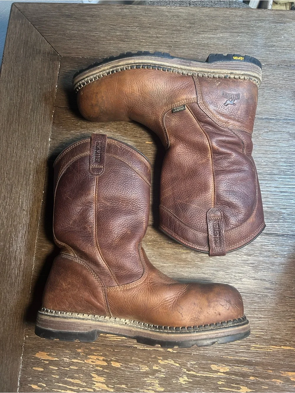 Irish Setter edgertone waterproof composite toe work boots size 11.5